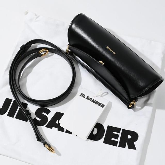 ジルサンダー JIL SANDER ショルダーバッグ ブラック ホワイト